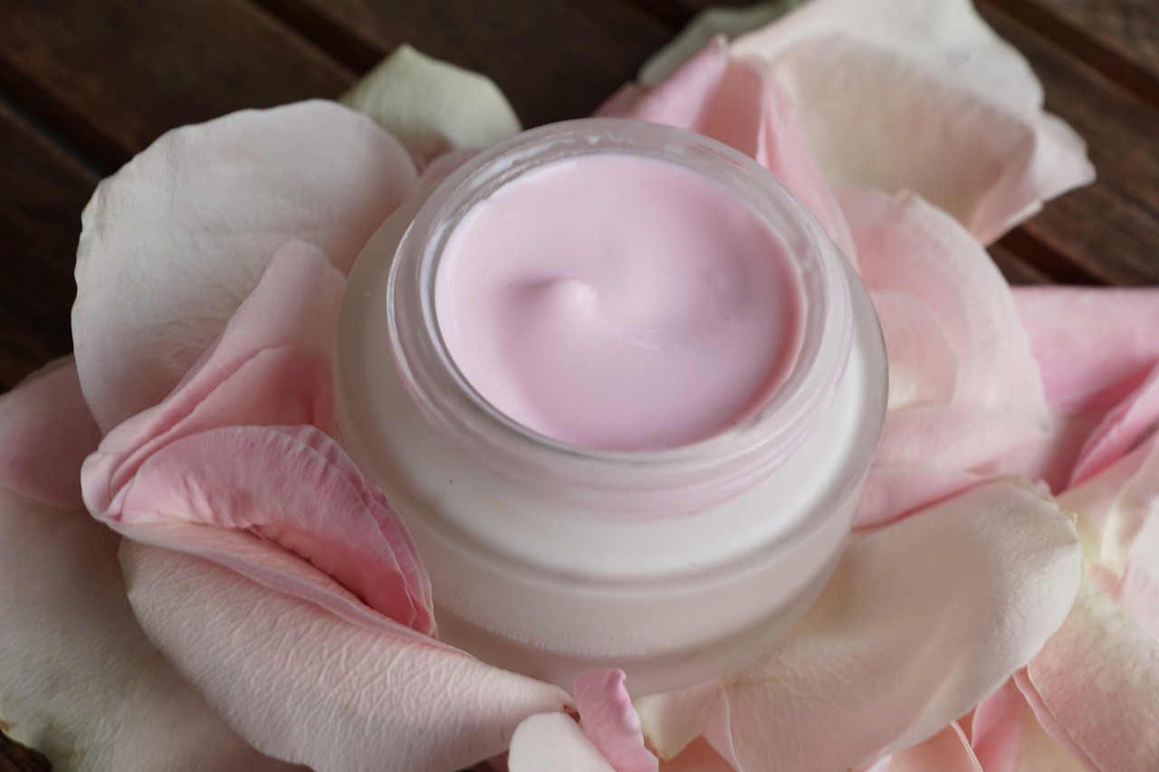 cosmetics cream roses blossom 4365139